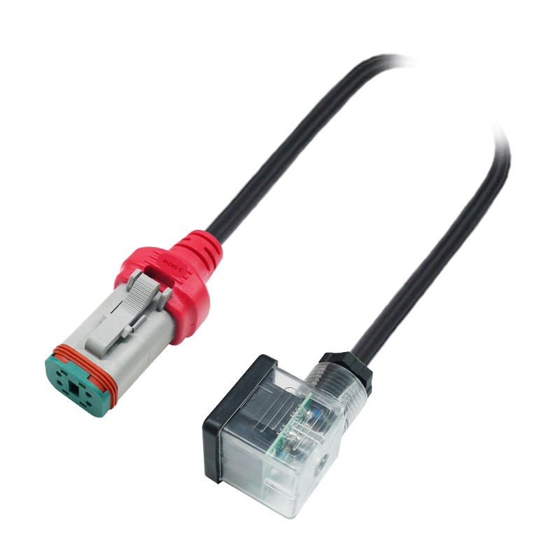 Amphenol connector to solenoid valve cable